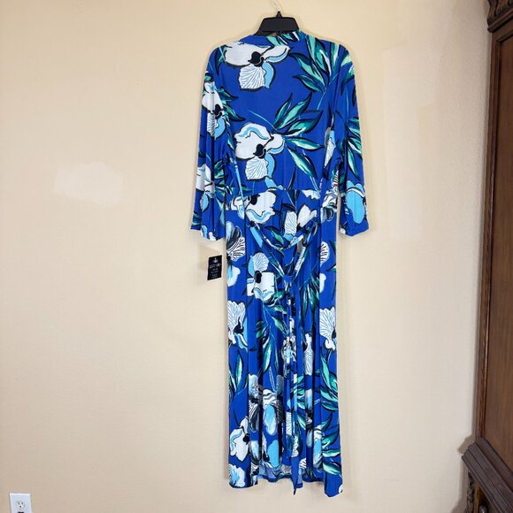 Mlle Gabrielle Multi-Color Print Dress. 3X. NWOT - Picture 2 of 4